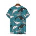 Men's Marine Animal Casual Short Sleeve T-Shirt