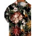 Gorgeous Vintage Peony Hawaiian Short Sleeve Shirt