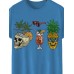 Mexican Cocktail Casual Short Sleeve T-Shirt