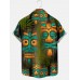 Tiki totem art short sleeve shirt